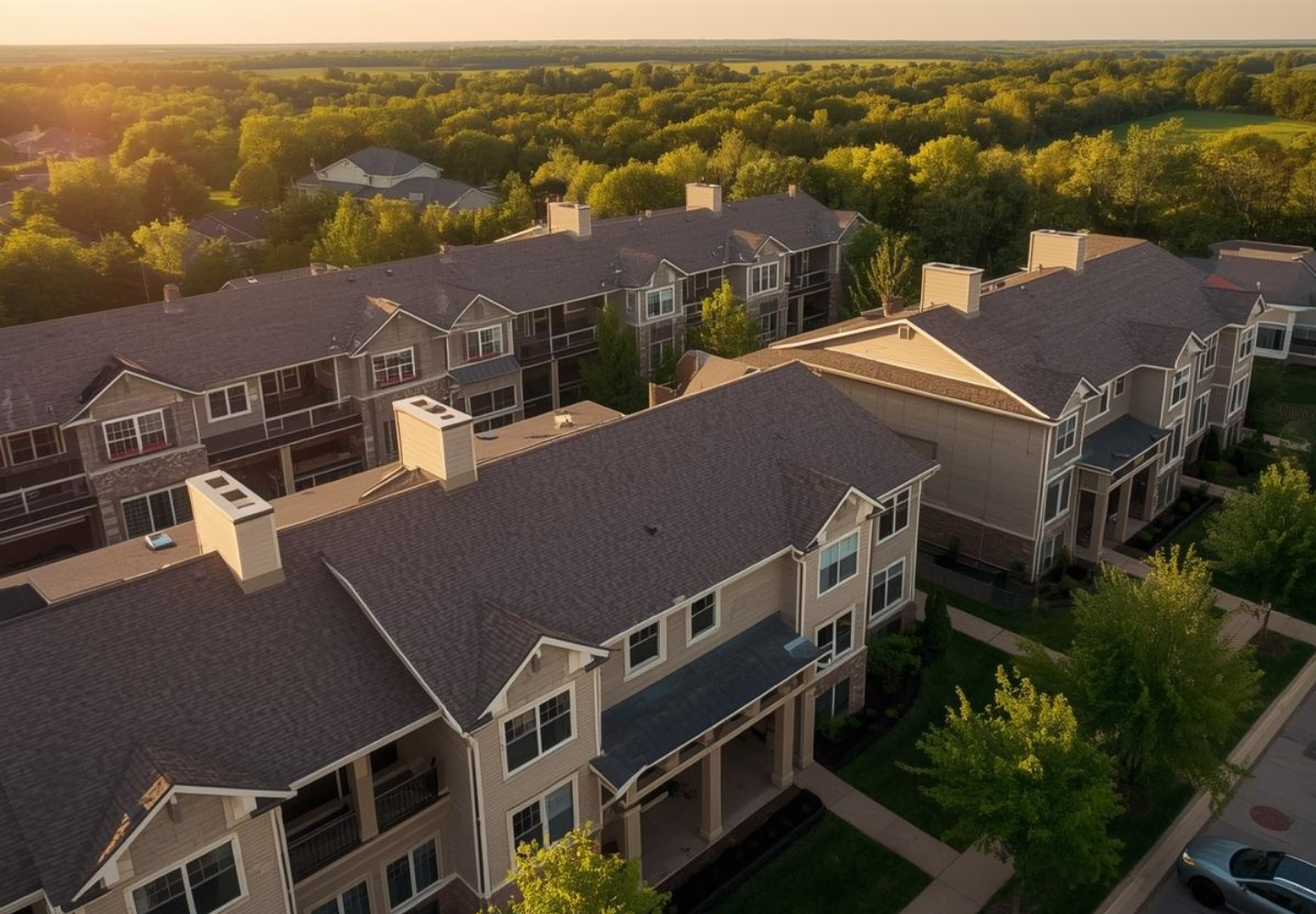 Condominium Roof Repair and Replacements in Kalamazoo MI